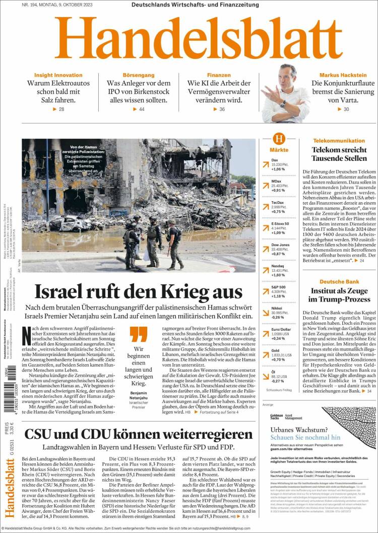 Handelsblatt, Германия