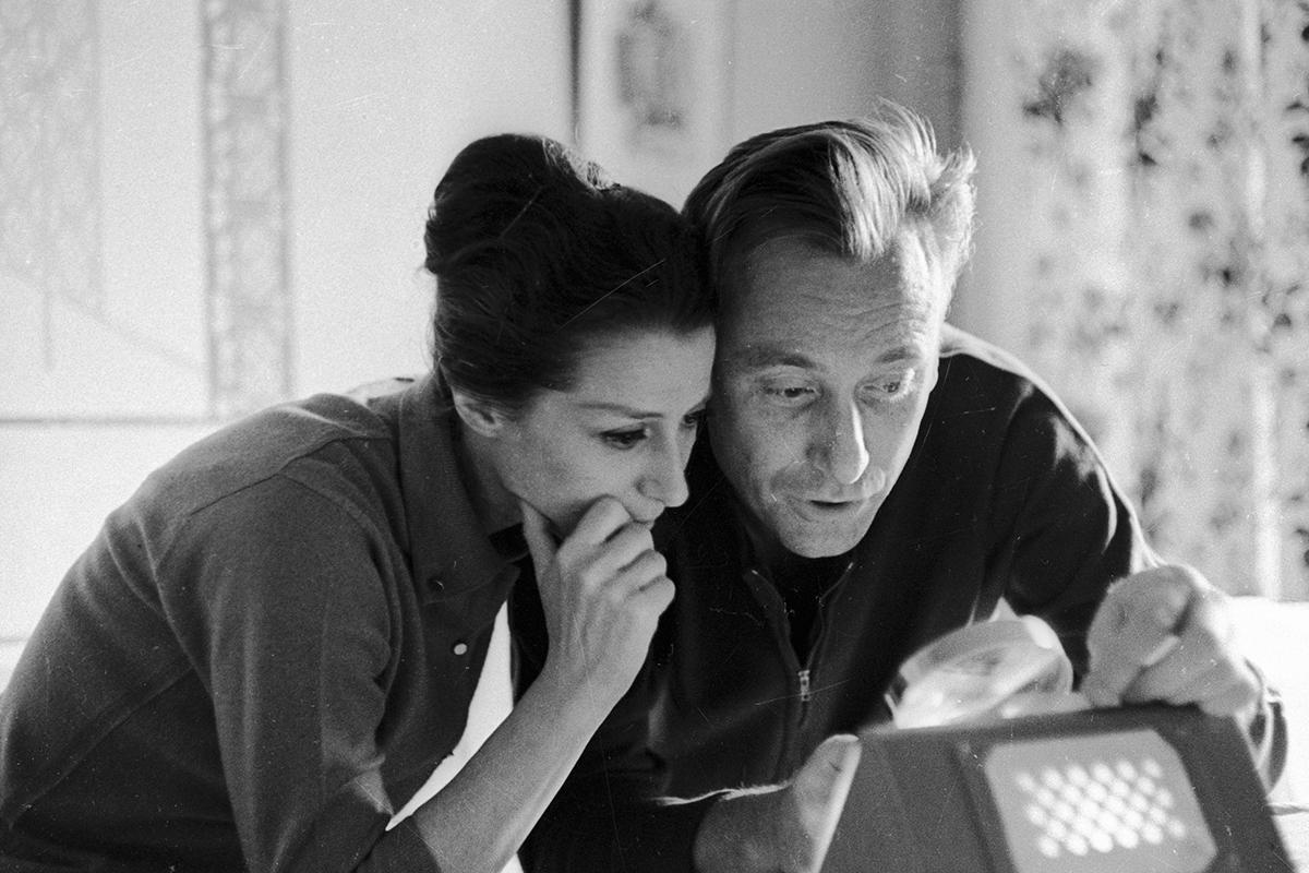 Майя Плисецкая и ее супруг Родион Щедрин, 1971 год