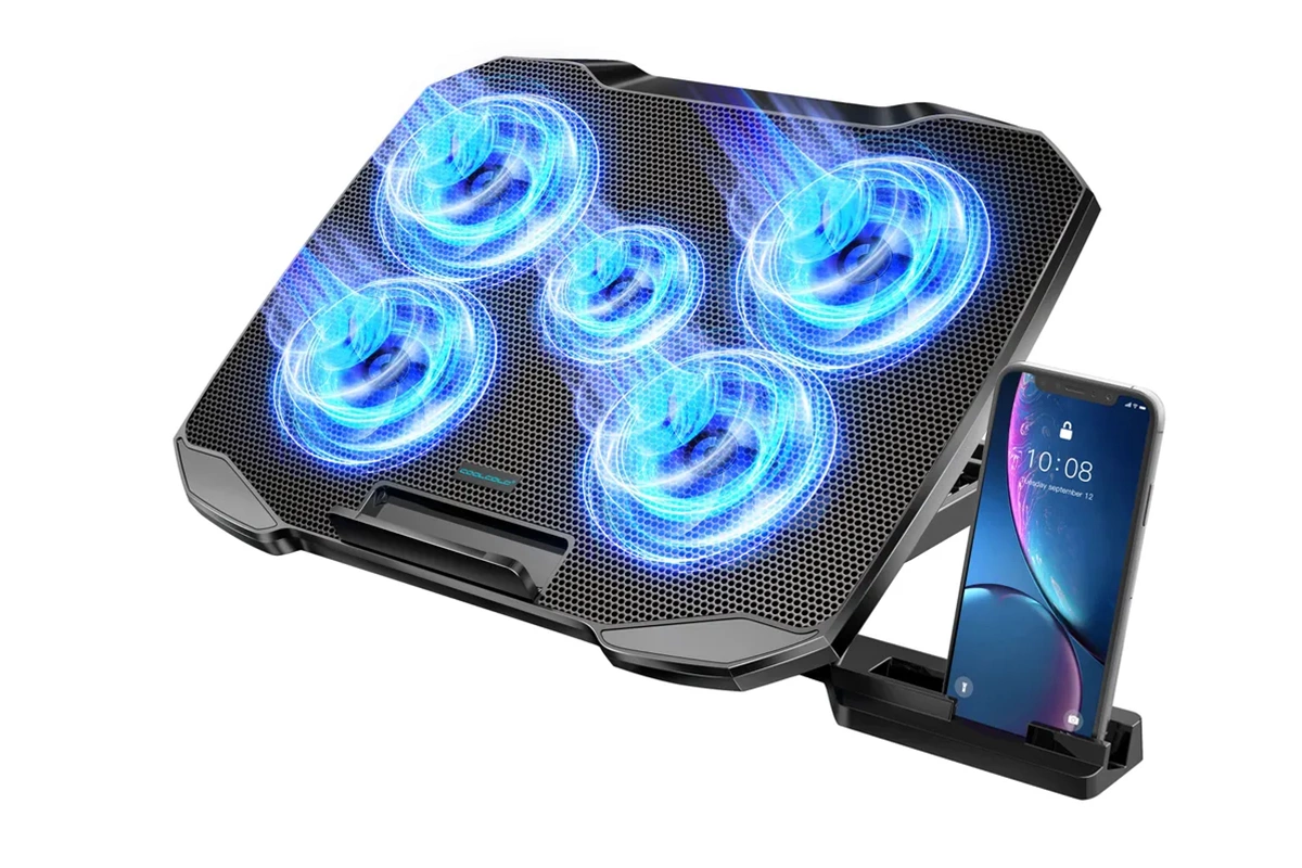 Охлаждающая подставка под ноутбук с подсветкой