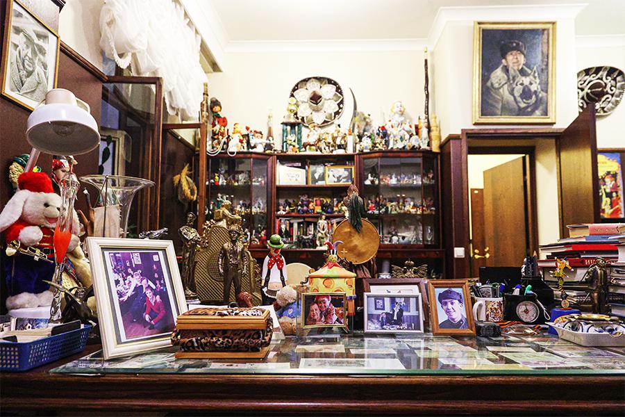 Рабочий кабинет и гримерка Юрия Никулина в Московском цирке на Цветном бульваре