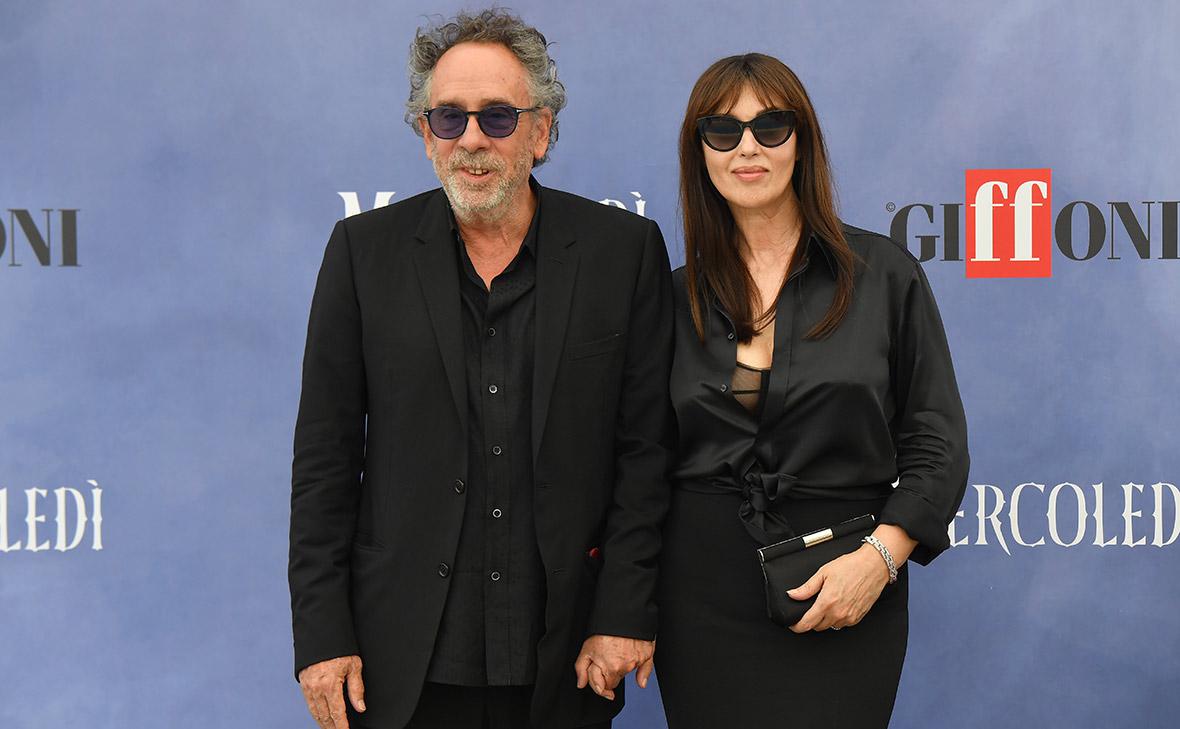 Тим Бертон и Моника Беллуччи