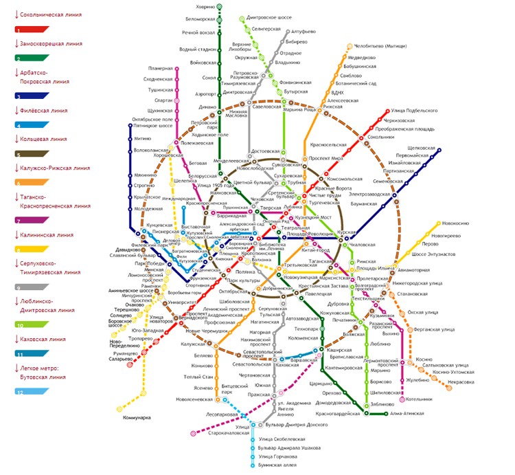 Зеленую ветку метро продлят до Ховрино в 2015г.