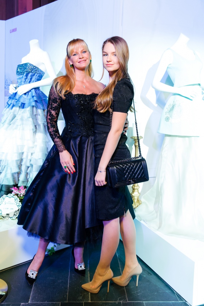 Екатерина Лиепа с дочерью (Prime Academy)