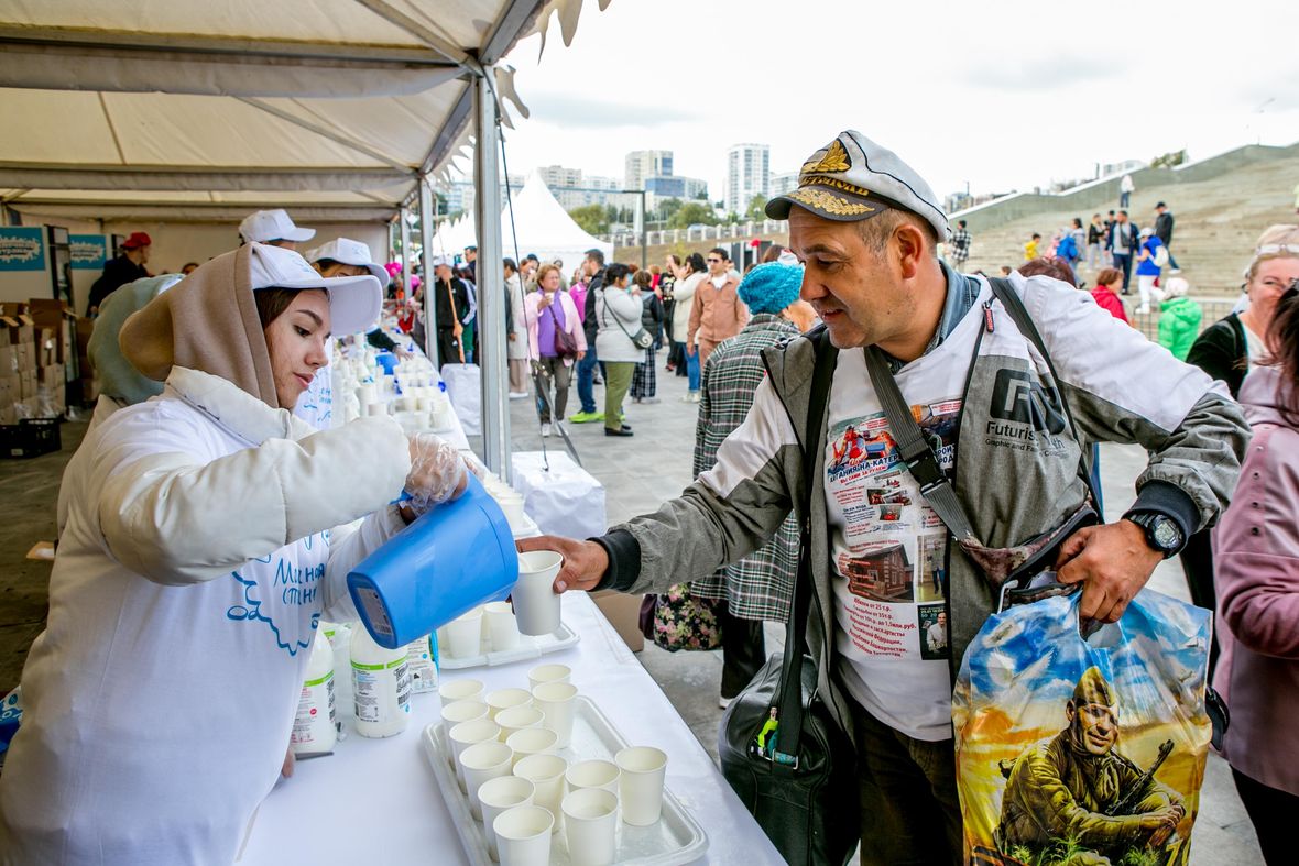 В Уфе прошел фестиваль «Молочная страна» — фоторепортаж