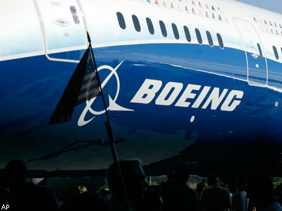 Boeing представила авиалайнер Boeing 787 Dreamliner