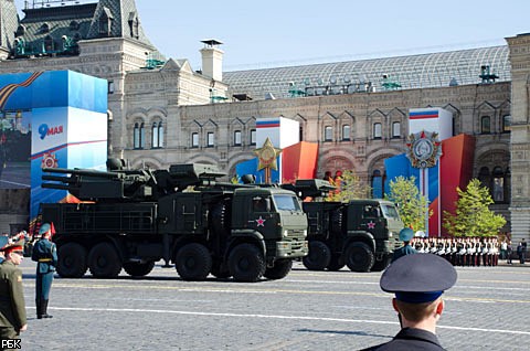 Репетиция парада Победы в Москве