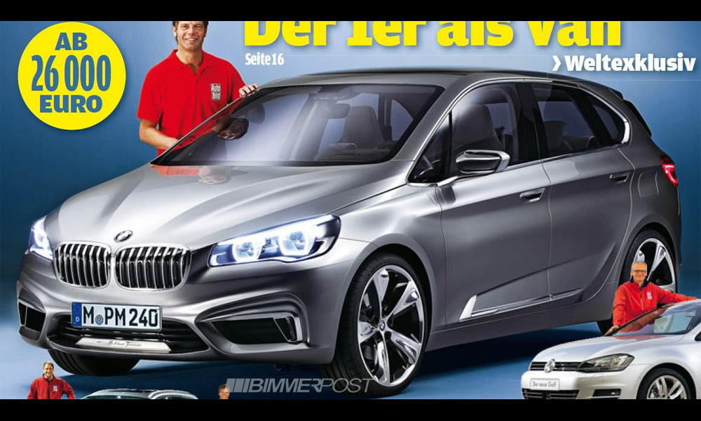 Журналисты рассекретили прообраз BMW 1-ой серии GT