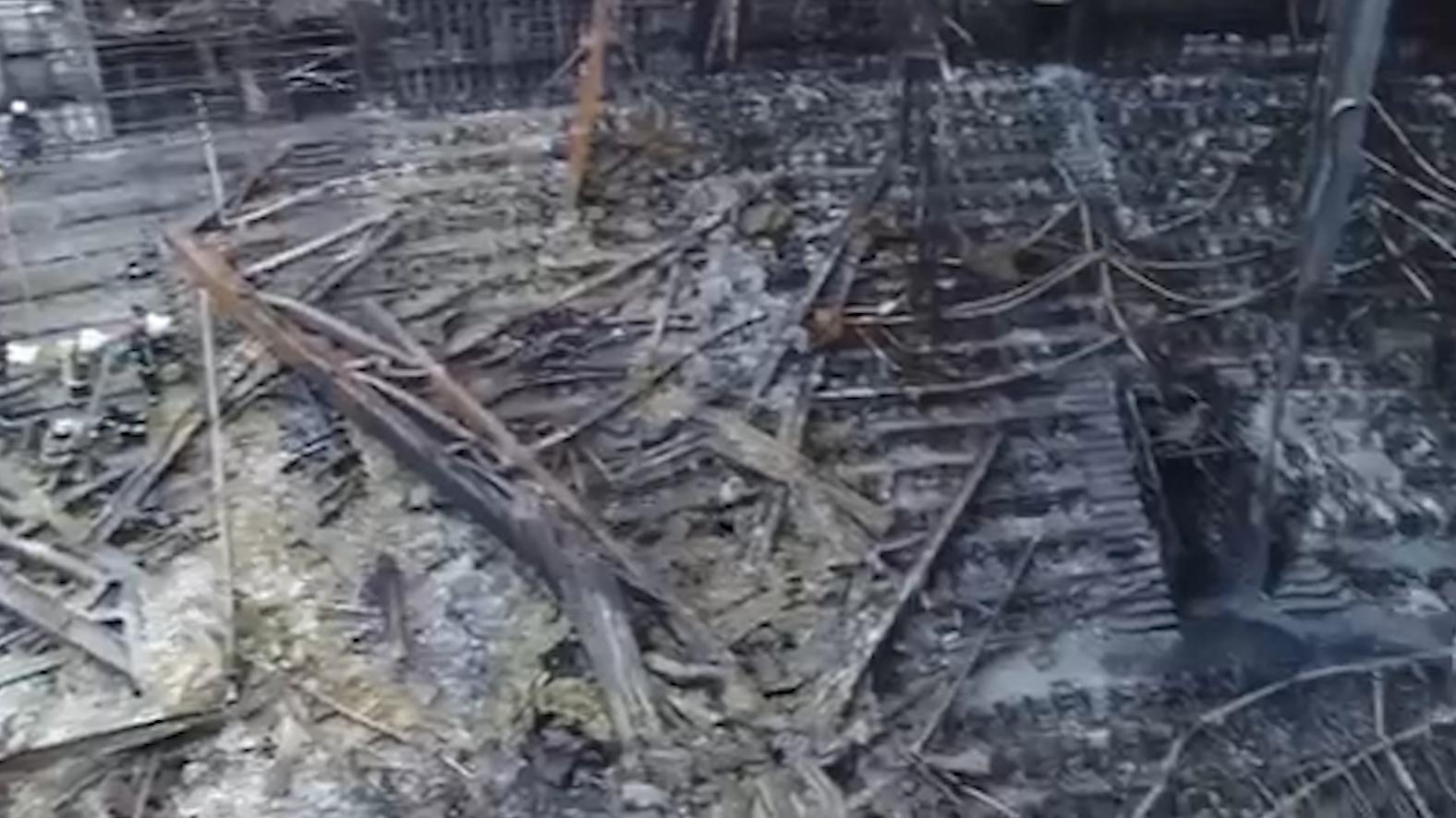 Сгоревший «Крокус Сити Холл» оказался в залоге у Газпромбанка