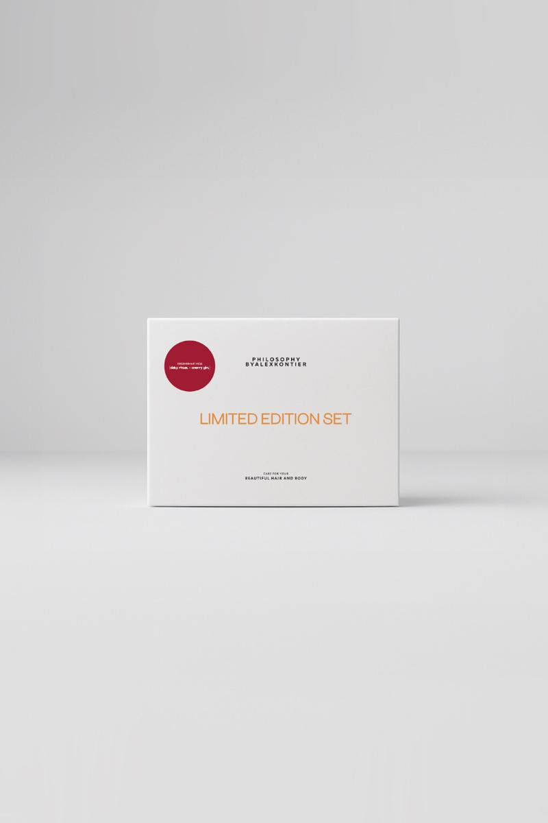 Набор для волос и тела &laquo;Ежедневный уход Daily Ritual + Cherry Girl&raquo;, Philosophy by Alex Kontier, 9100 руб. (alexkontier.com)