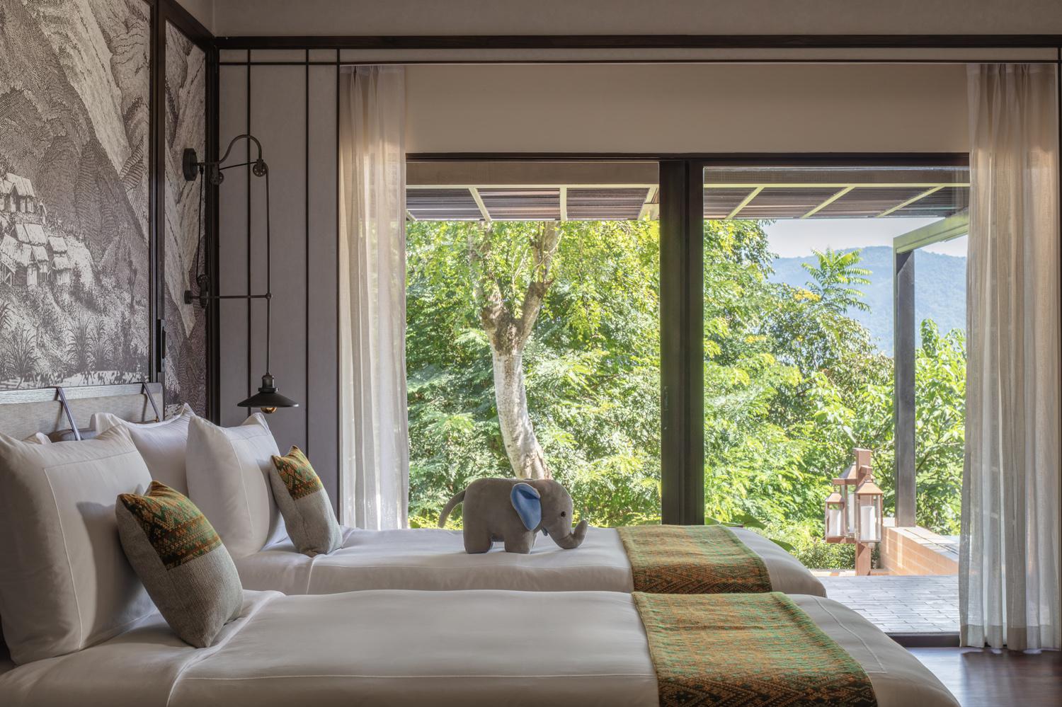 Номер отеля Anantara Golden Triangle Elephant Camp & Resort