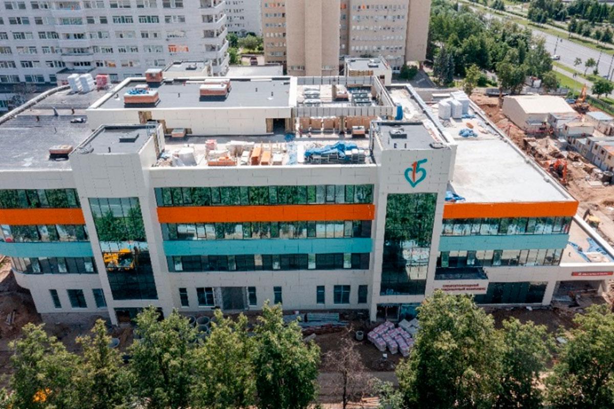 В Вешняках, построят и введут в эксплуатацию стационарный комплекс Городской клинической больницы №15 имени Филатова