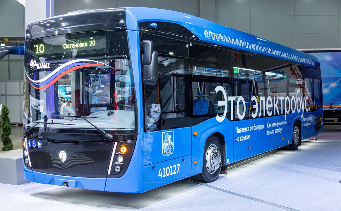 В 2022 году в Уфе проходил тест-драйв электробуса