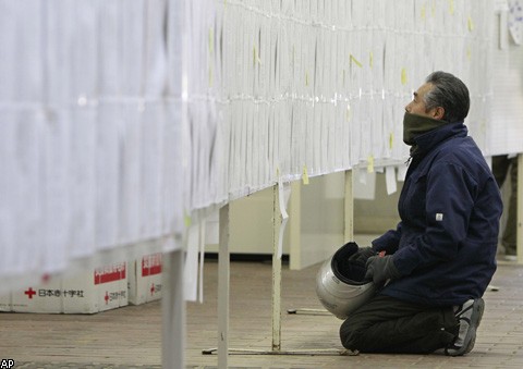 Последствия землетрясения в Японии