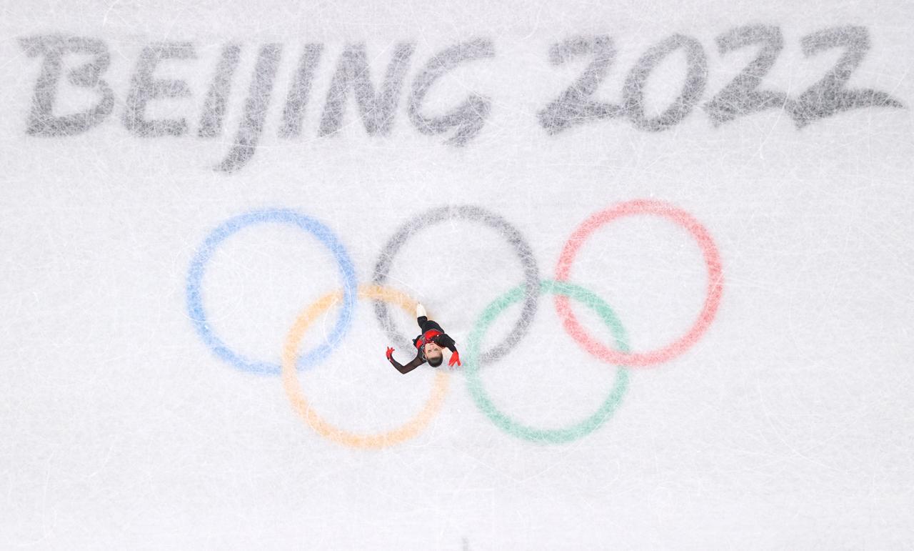 Камила Валиева на Олимпиаде-2022 в Пекине