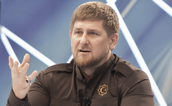 Руководитель Чеченской республики Рамзан Кадыров