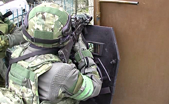 Спецоперация по ликвидации боевиков в Дагестане. Архивное фото