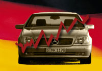 Reuters: Производство автомобилей в Германии выросло в декабре 2002 года на 4%