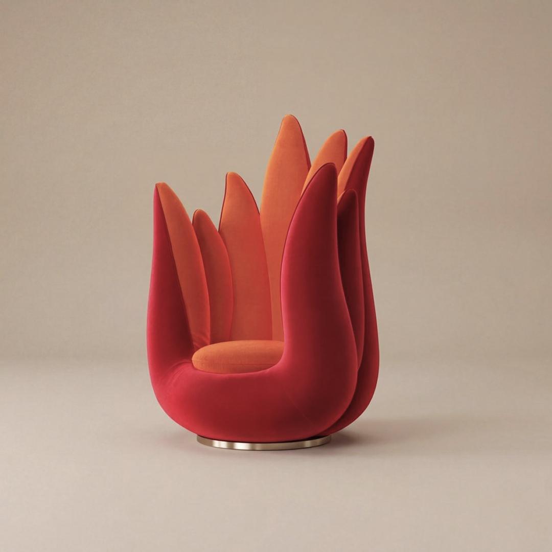 Кресло On Fire, коллекция Soft parade Йоба Сметса, Mouromtsev Design Editions