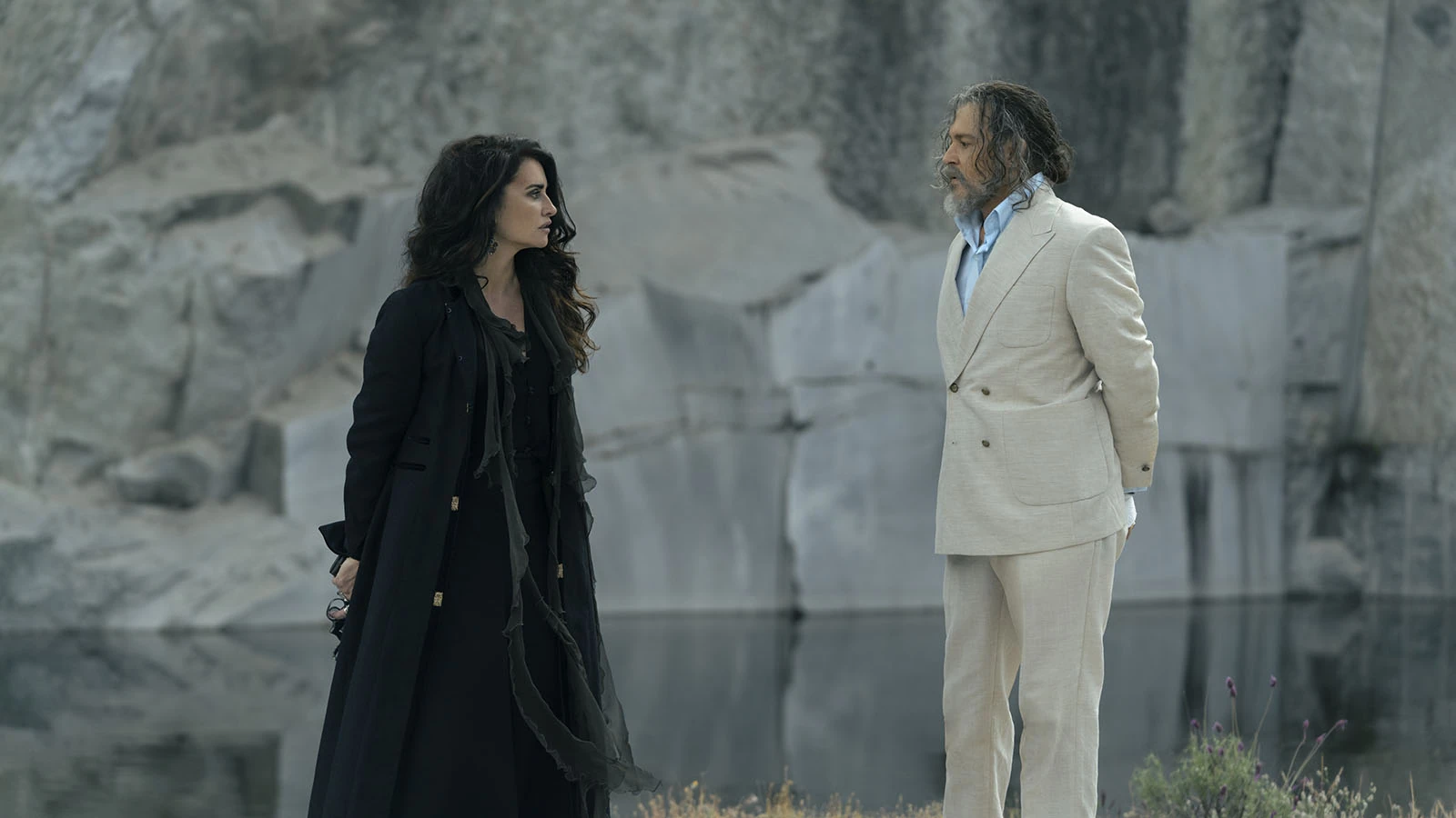 Пенелопа Крус и Джонни Депп в фильме «Вечный странник»