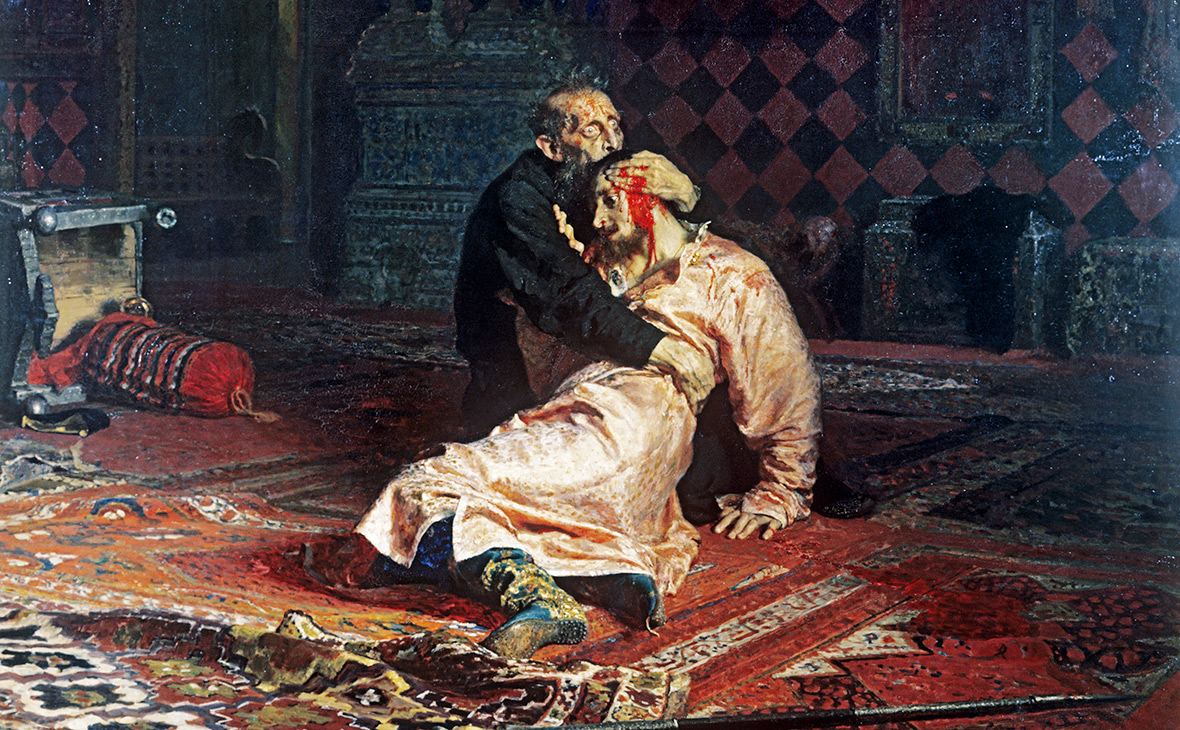 Картина &laquo;Иван Грозный и его сын Иван 16 ноября 1581 года&raquo;