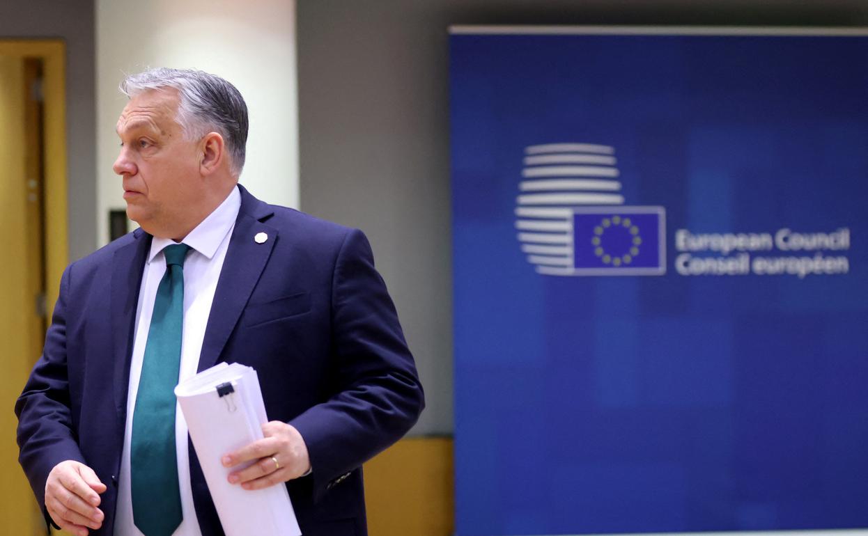 Виктор Орбан на саммите лидеров ЕС