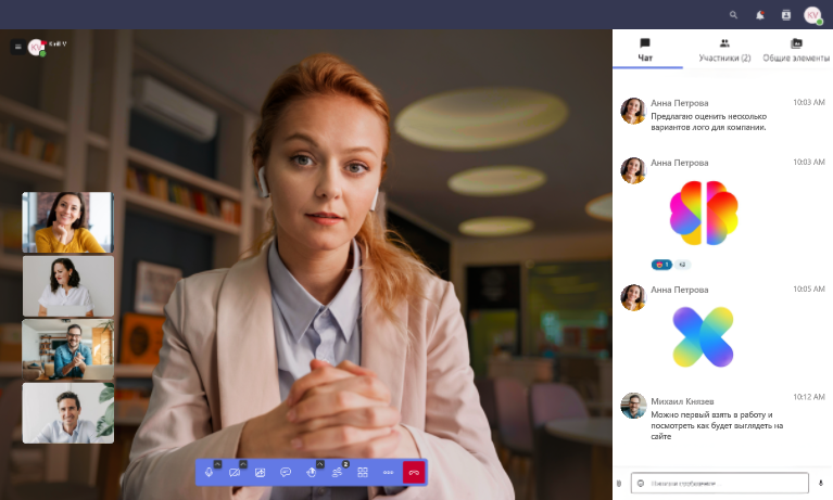 Интерфейс Speakchat