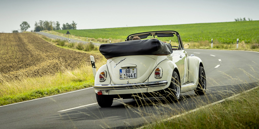 Volkswagen превратил старый Beetle в электрокар