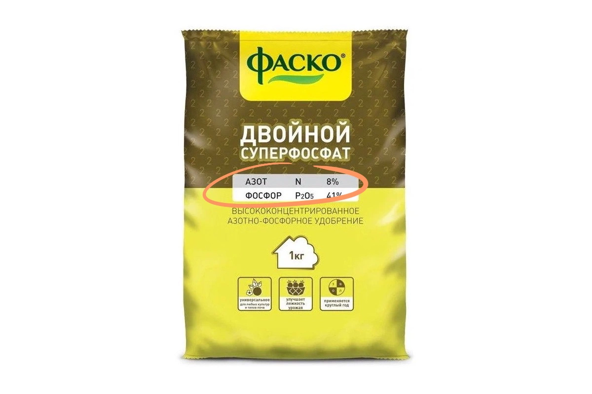 Состав удобрения в процентах обозначает количество чистого макро- или микроэлемента