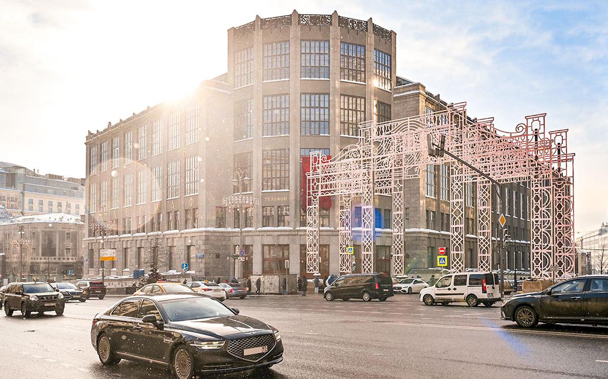 Завершилась реставрация фасадов Центрального телеграфа