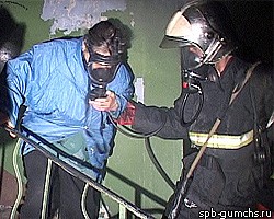 В Петербурге из горящего Дома ветеранов эвакуировали 90 человек