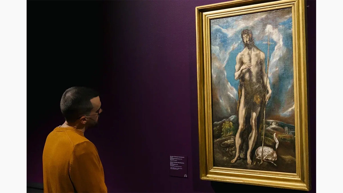 <p>Картина Эль Греко на выставке &laquo;Испанская коллекция. Из собраний российских музеев&raquo;</p>