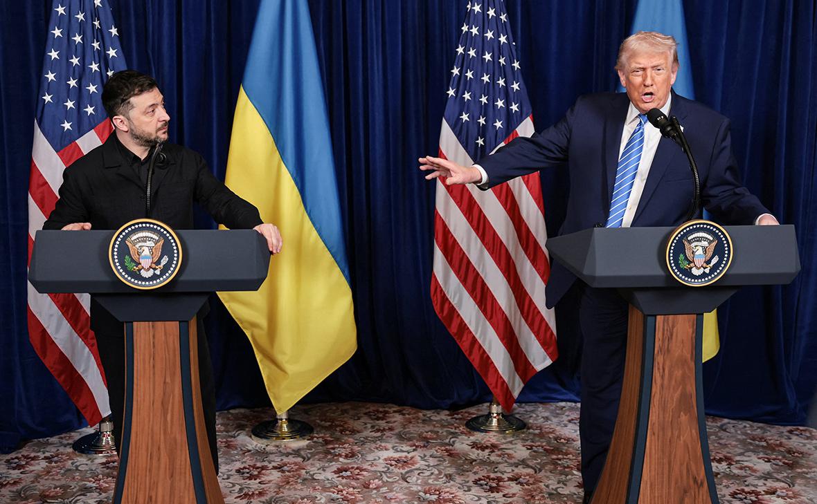 Владимир Зеленский и Дональд Трамп