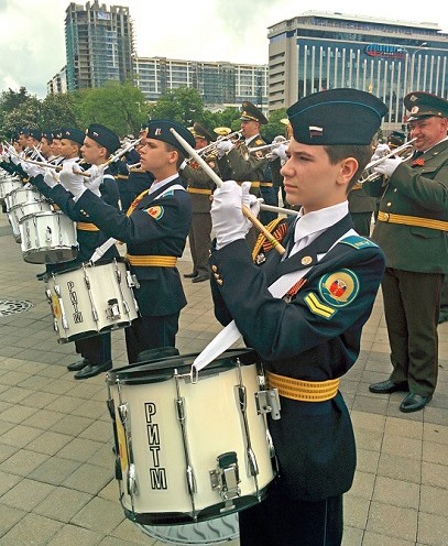В Краснодаре состоялся парад в честь 70-летия Победы