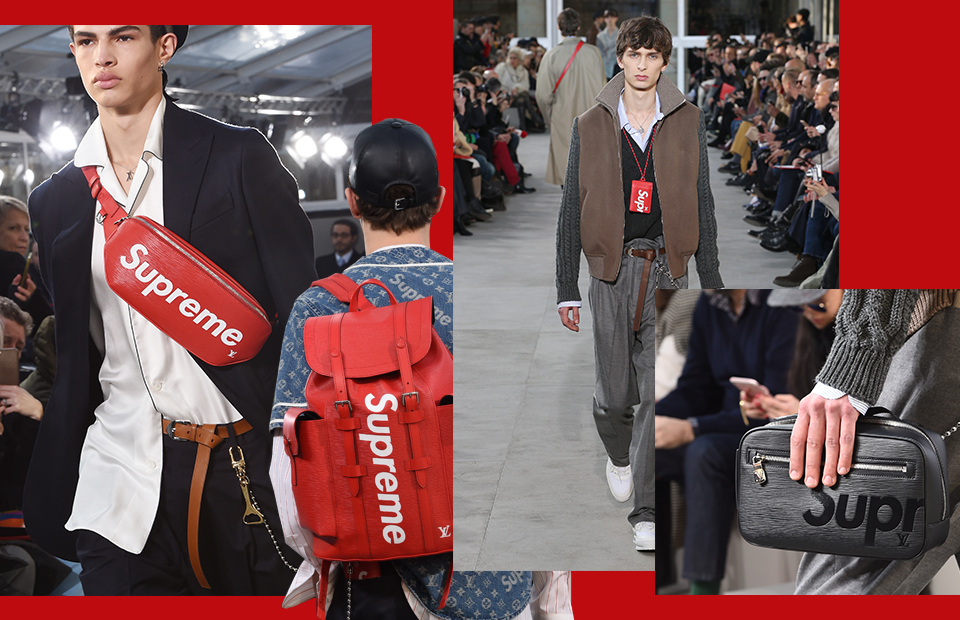 Фото: пресс-службы Louis Vuitton и Supreme