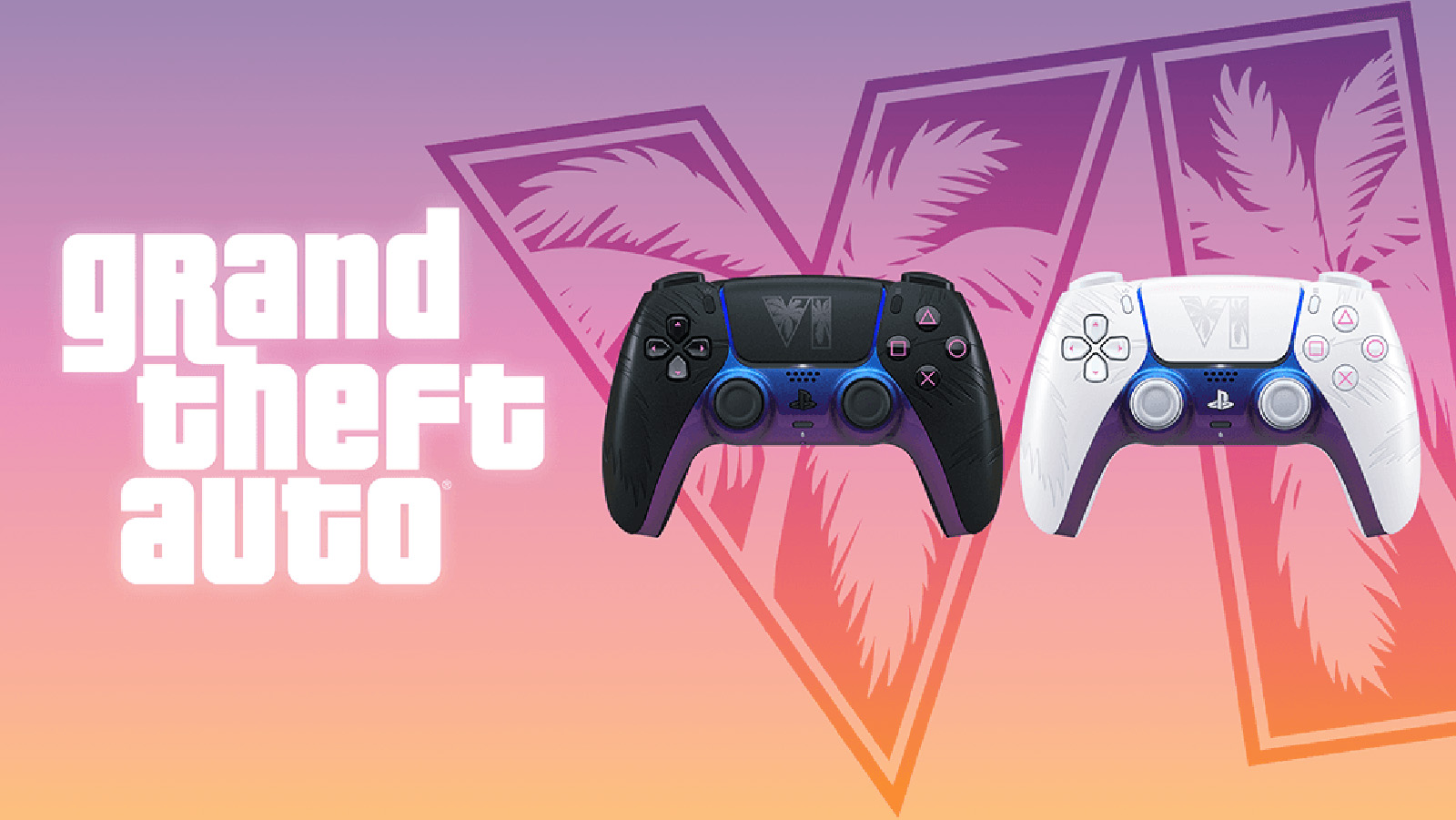 Sony выпустит лимитированную серию геймпадов для PS5 в честь GTA VI