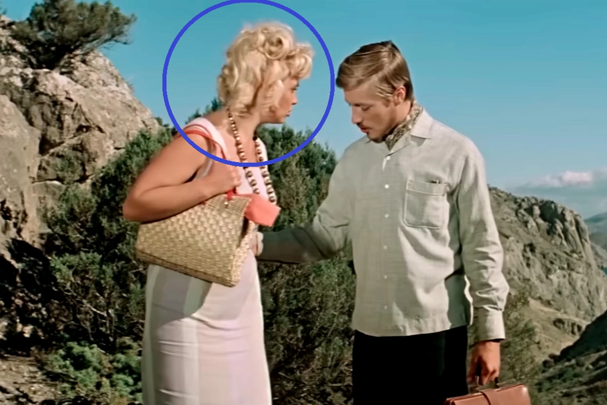 Кадр из фильма «Три плюс два», режиссер Генрих Оганисян, 1963 год