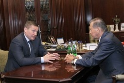 Бочаров обсудил с Зубковым перспективы развития сотрудничества региона с ОАО «Газпром»