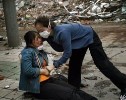 Число жертв землетрясения в Китае достигло 589 человек 