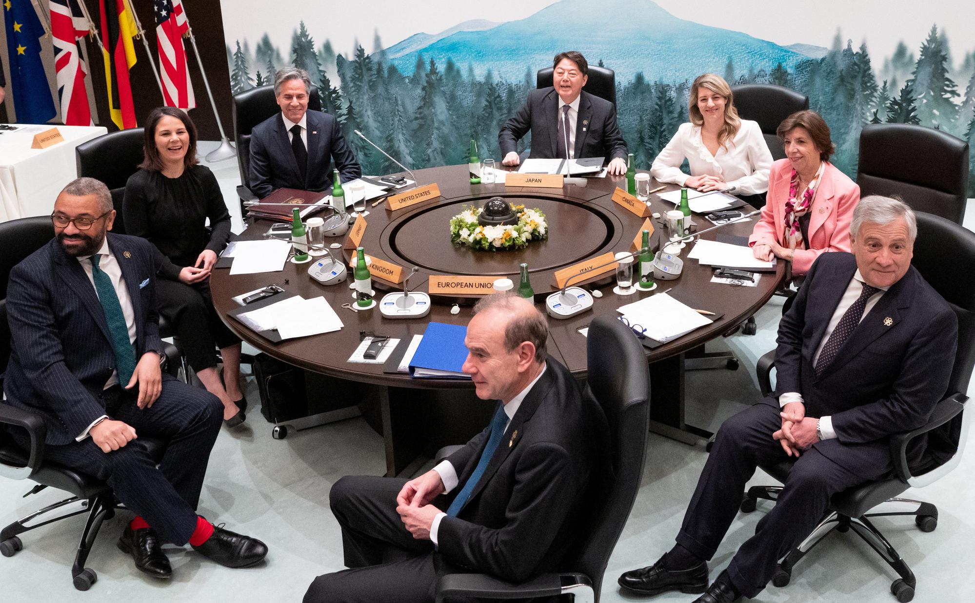 Главы МИД стран G7