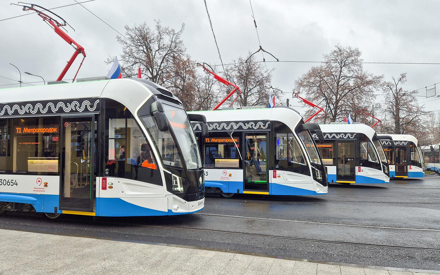 В Москве начал работать первый трамвайный диаметр. Маршрут и подробности