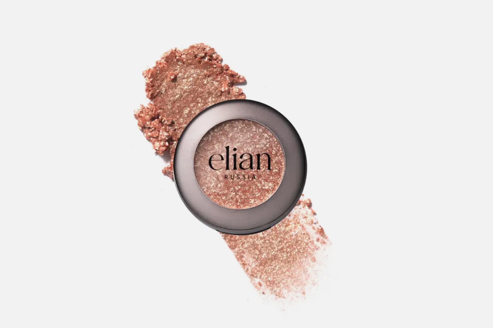 Тени-спарклы для век Multichrome Single Eyeshadow, оттенок 01 Golden Hour, Elian Russia