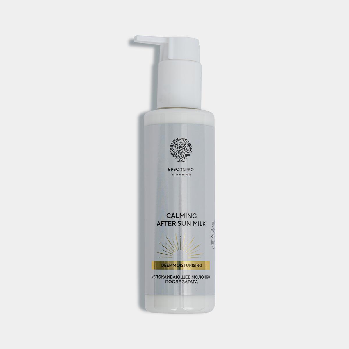 Молочко успокаивающее для тела после солнца Calming after sun milk, Epsom.Pro, 912 руб. (Ozon)