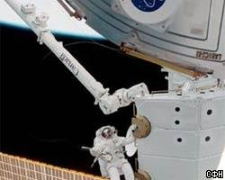 Космонавты  прервали работу в открытом космосе
