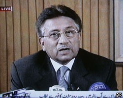 Президент Пакистана П.Мушарраф ушел в отставку