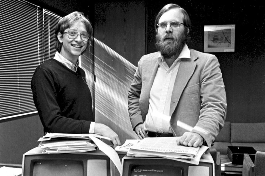 Билл Гейтс и Пол Аллен