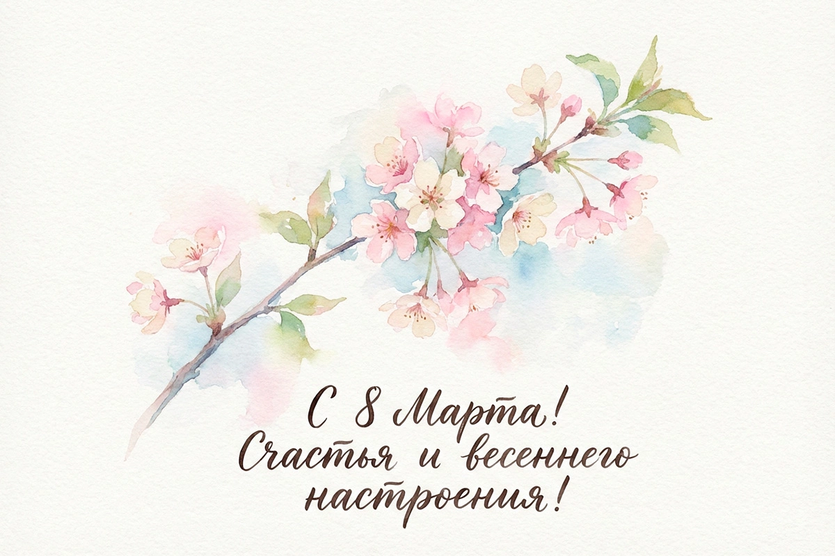 Открытки с 8 марта: красивые, смешные, ретро, советские, картинки с текстом | РБК Life
