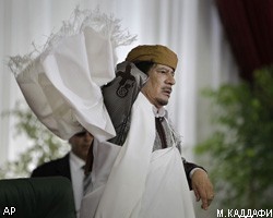 Полковник М.Каддафи: "Пусть Ливия пылает"