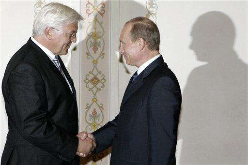 Frank-Walter Steinmeier  -  Путин