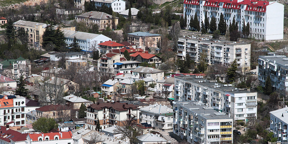 Жилые дома в Крыму
