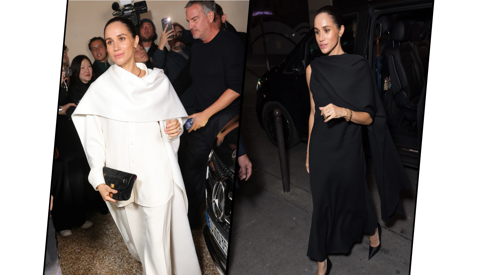 Меган Маркл удивила появлением на шоу Balenciaga на Неделе моды в Париже | РБК Life